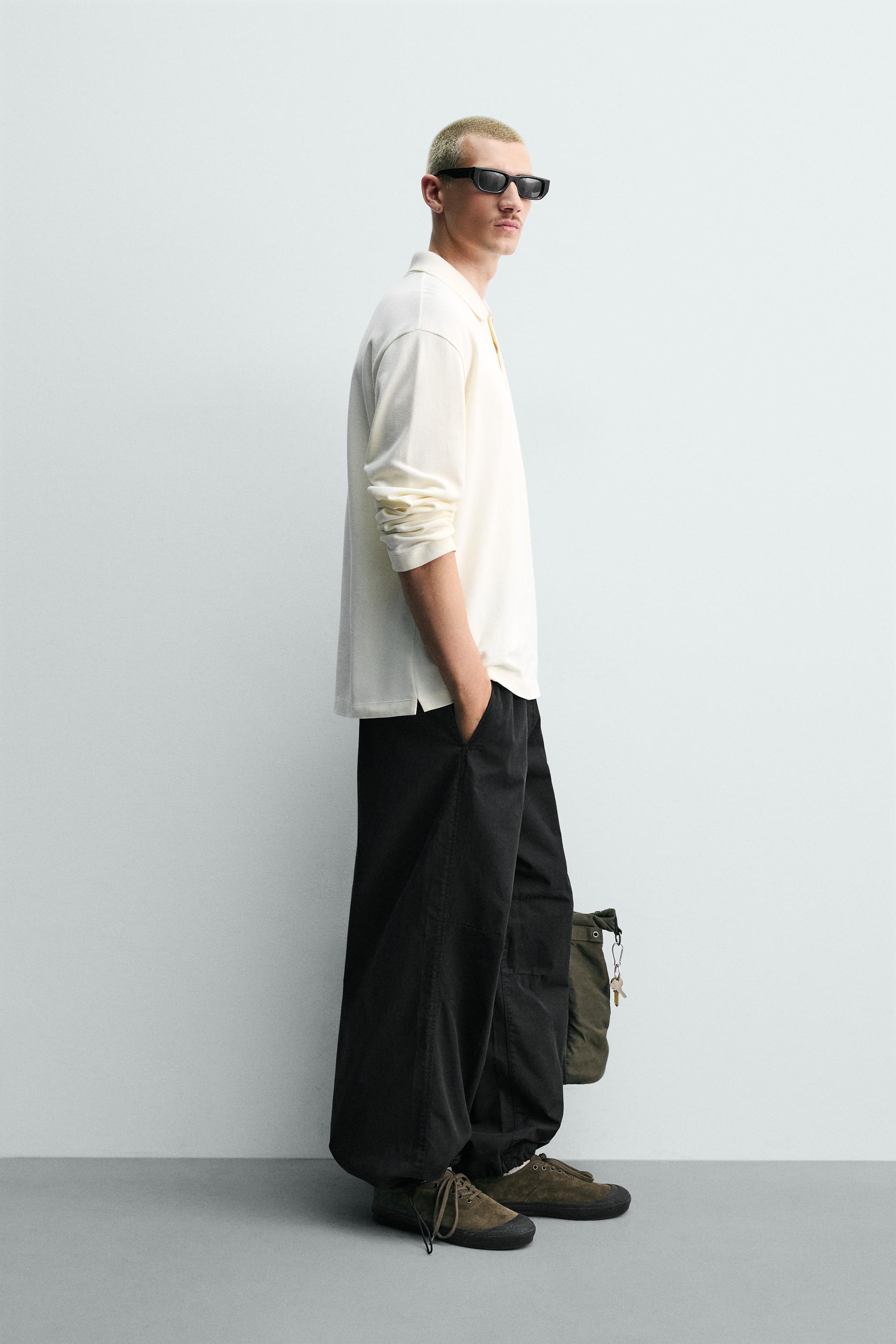 RELAXED FIT PARACHUTE PANTS