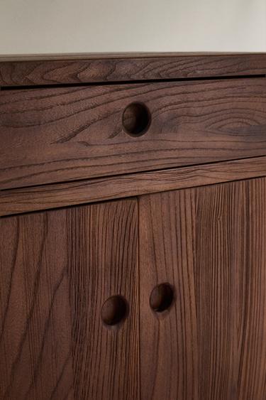 ELM WOOD STORAGE UNIT - Brown by Zara - Image 2