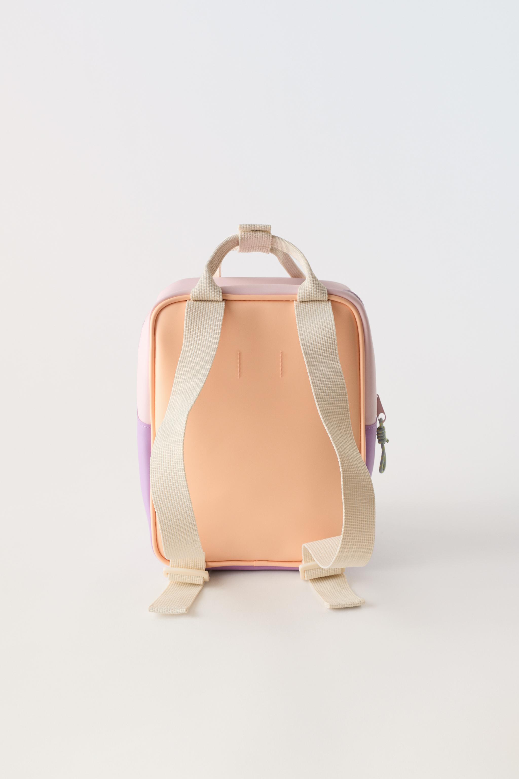 Zara 2024 pink backpack