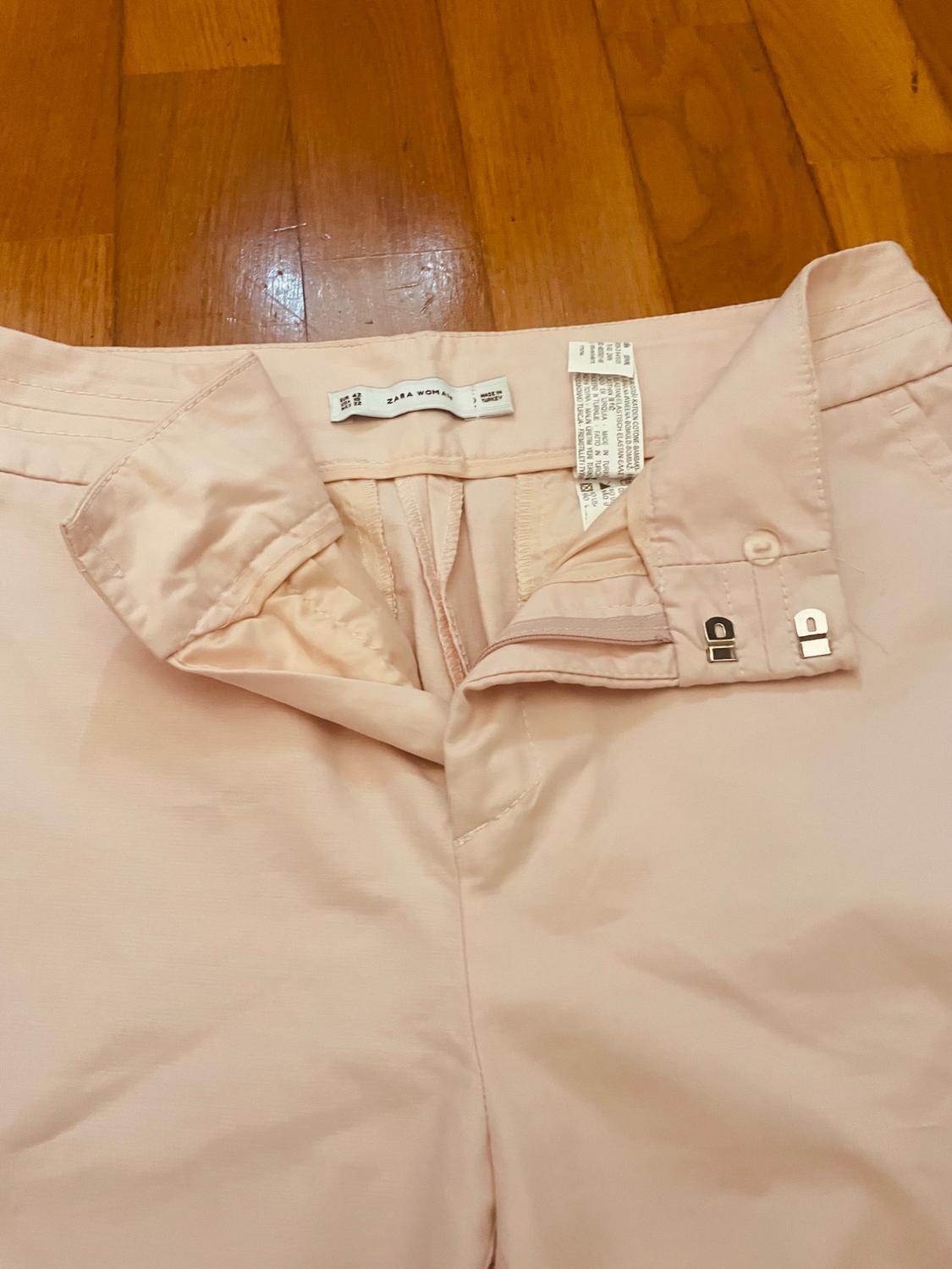 PANTALONI COTONE ROSA CHIARO - Image 3