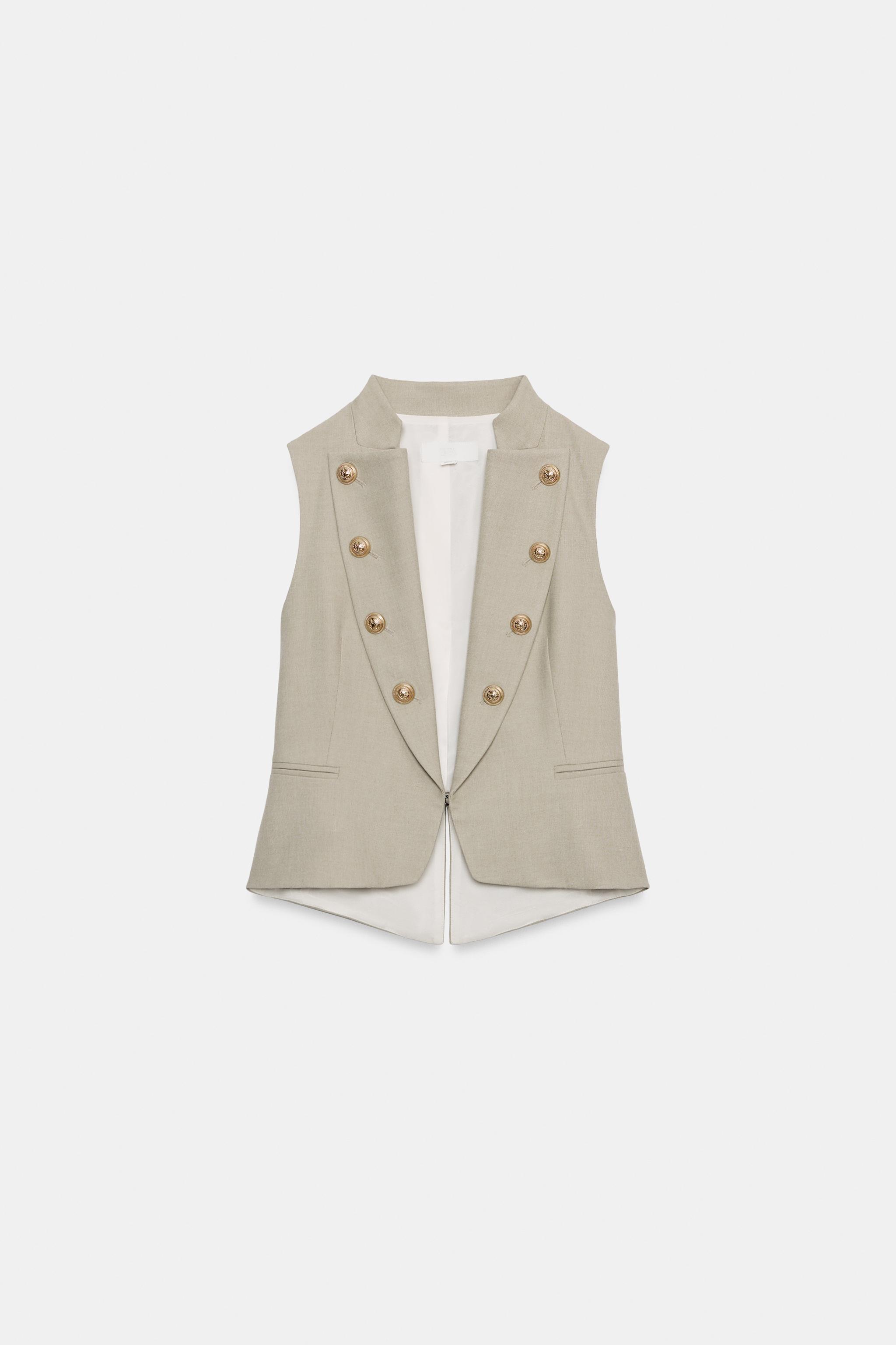 LAPEL BUTTON VEST