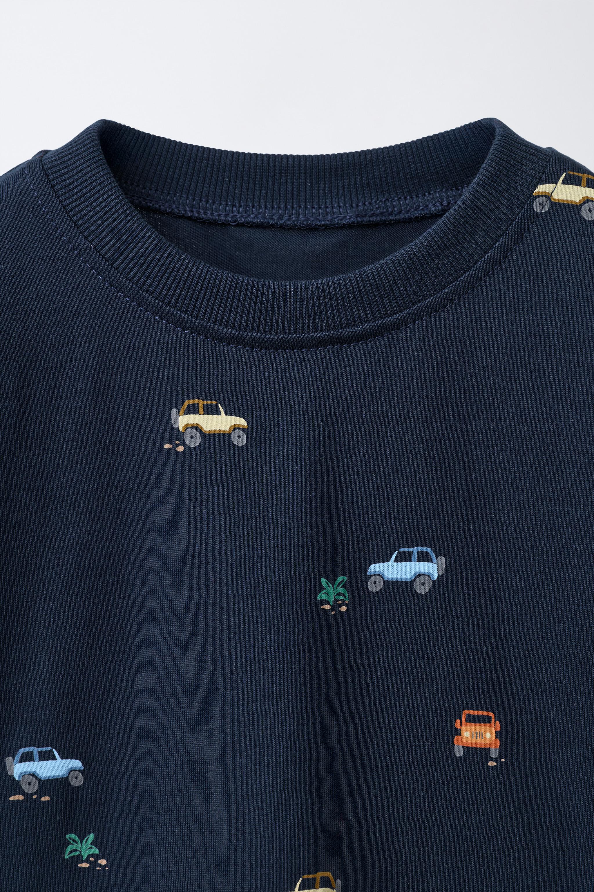 CAR PRINT T-SHIRT