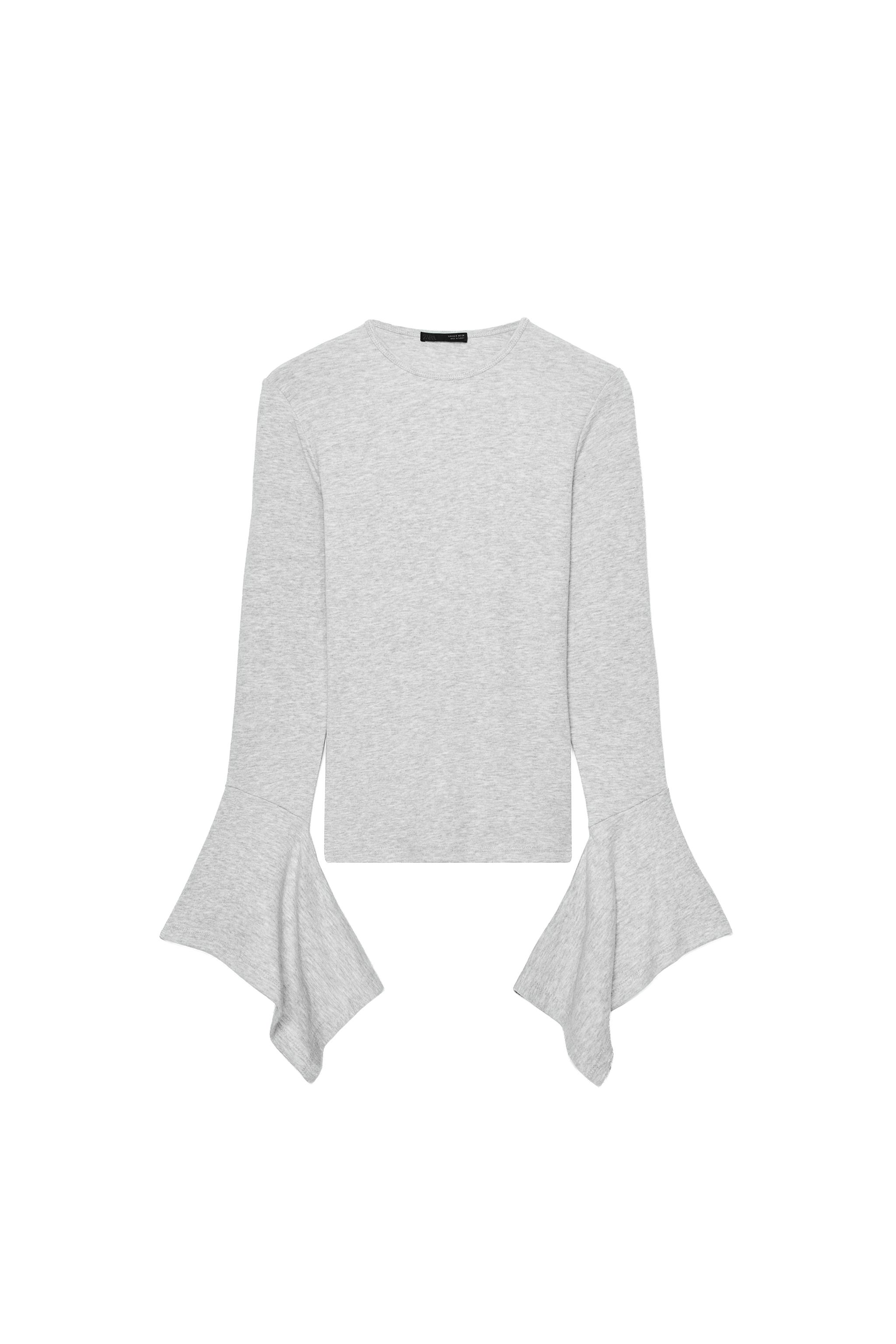 CAMISETA MANGA VOLANTE