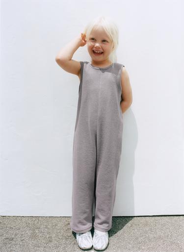 Zara PLAIN JUMPSUIT - Brown / Taupe