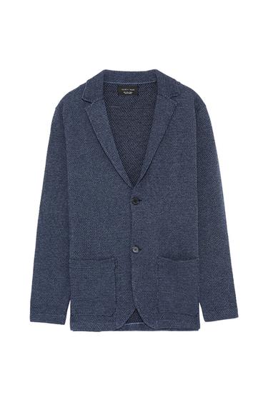 TEXTURED WEAVE CARDIGAN