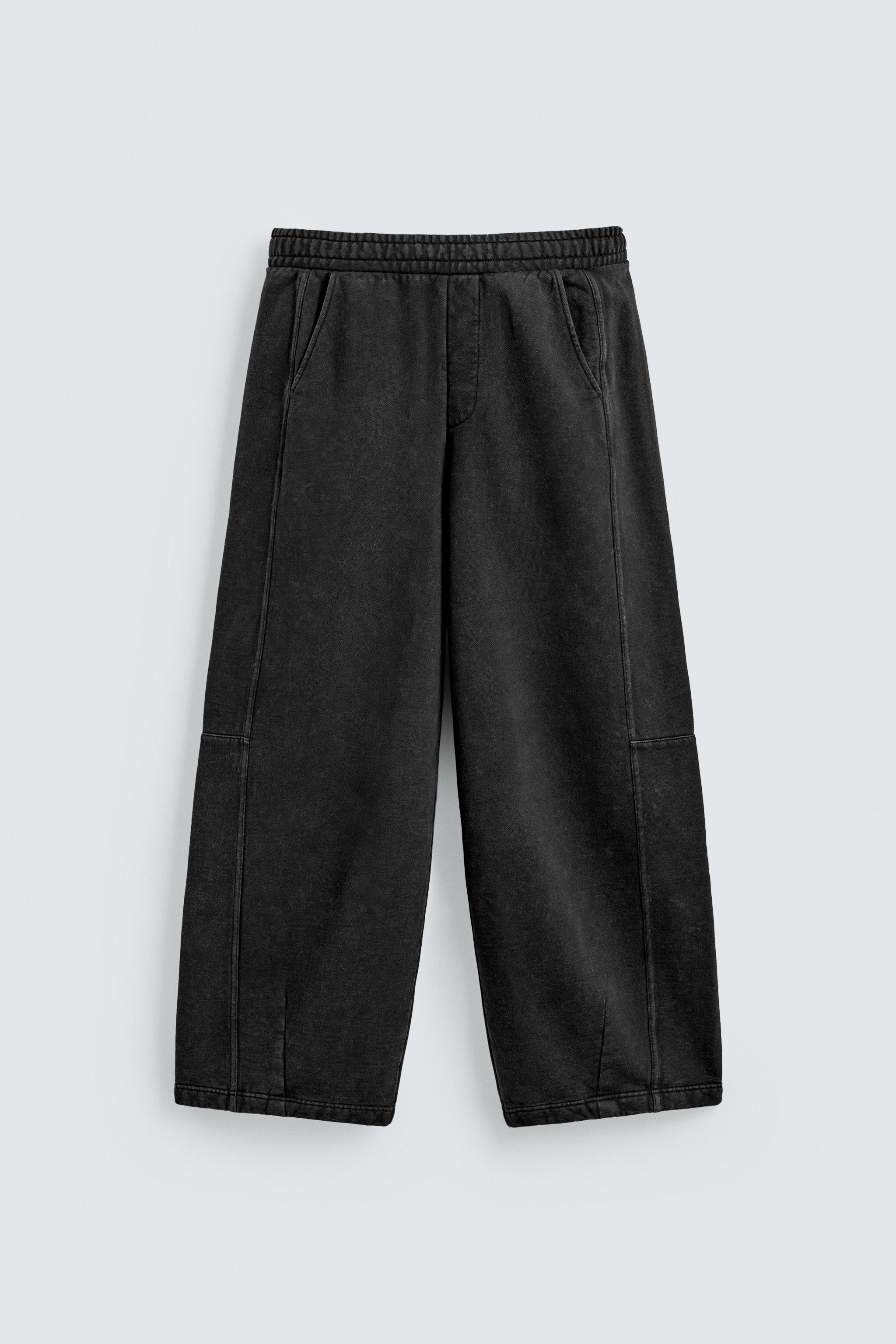 PANTALON JOGGER COUPE BALLON DÉLAVÉ