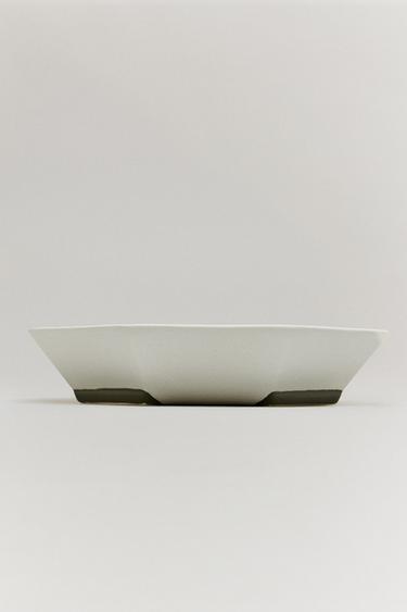 THE SKY OCTAGONAL DEEP PLATE — White 2