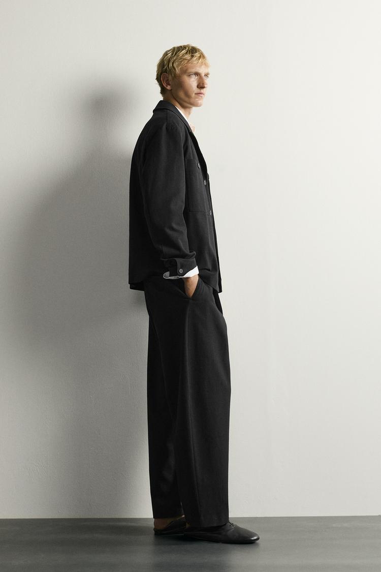 OVERSHIRT RELAJADO CON BOLSILLOS 4