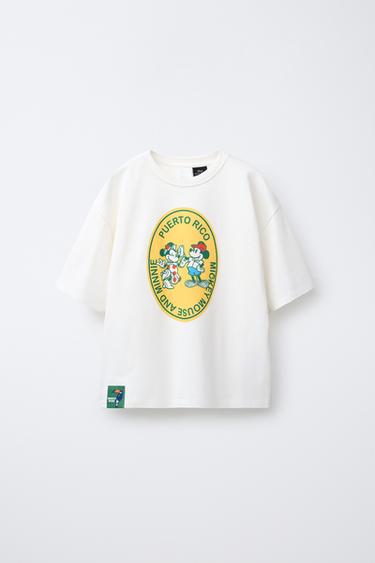 CAMISETA ESTAMPADA MICKEY AND MINNIE MOUSE © DISNEY - Crudo de Zara