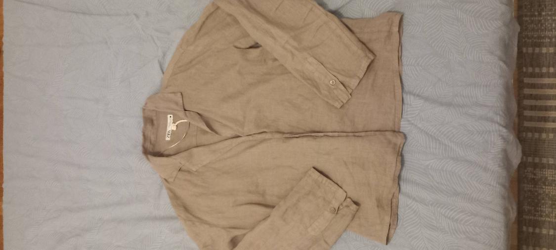 ZW COLLECTION 100% LINEN SHIRT - Image 4