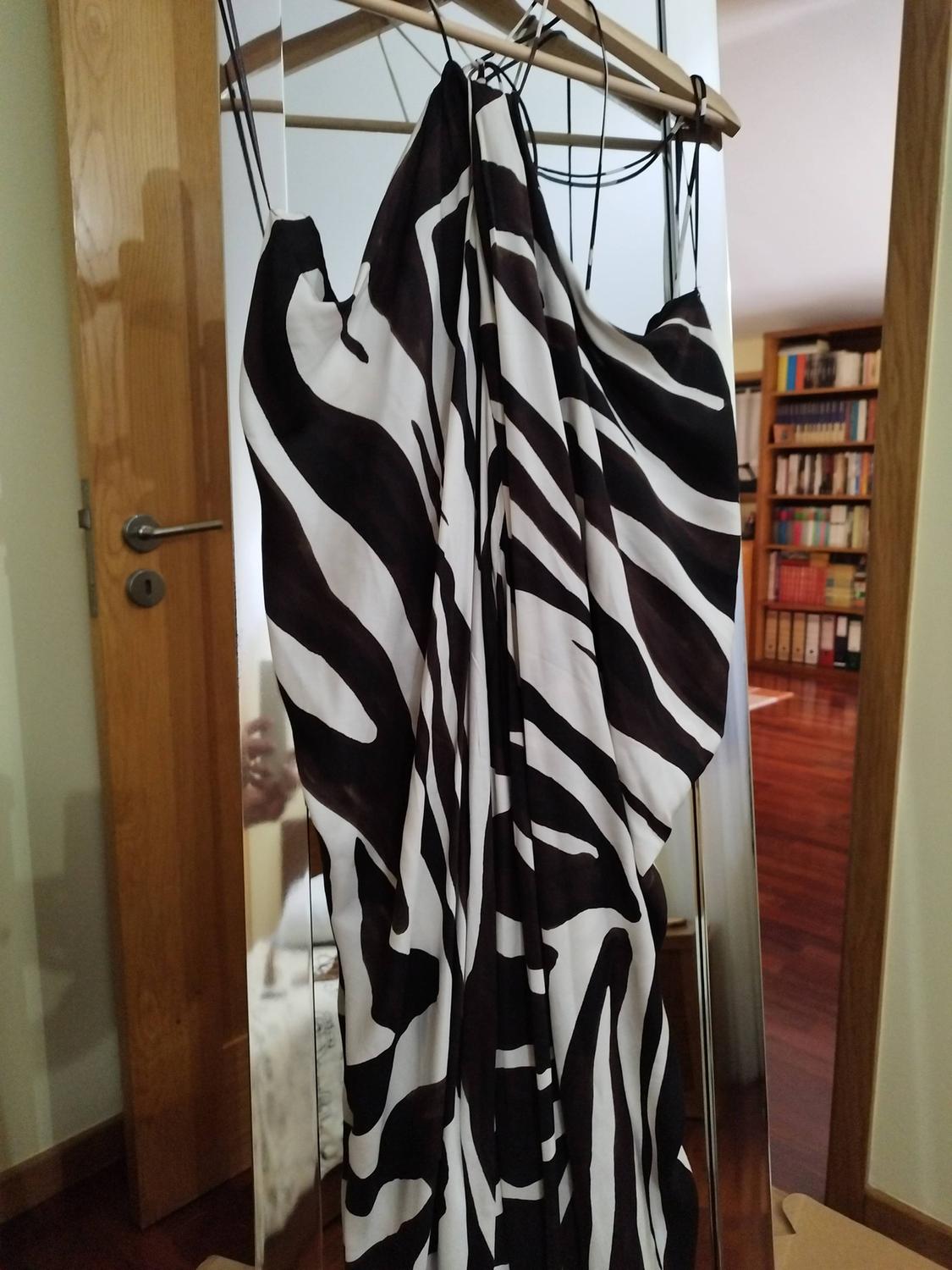 ZW COLLECTION ANIMAL PRINT HALTER DRESS - Image 2