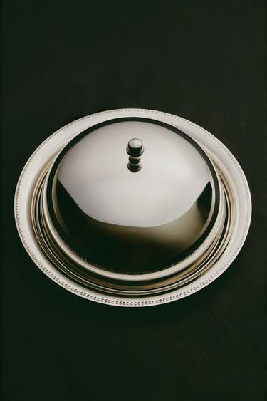 PLATEAU AVEC DÔME ACIER INOXYDABLE - Acier de Zara - Image 4