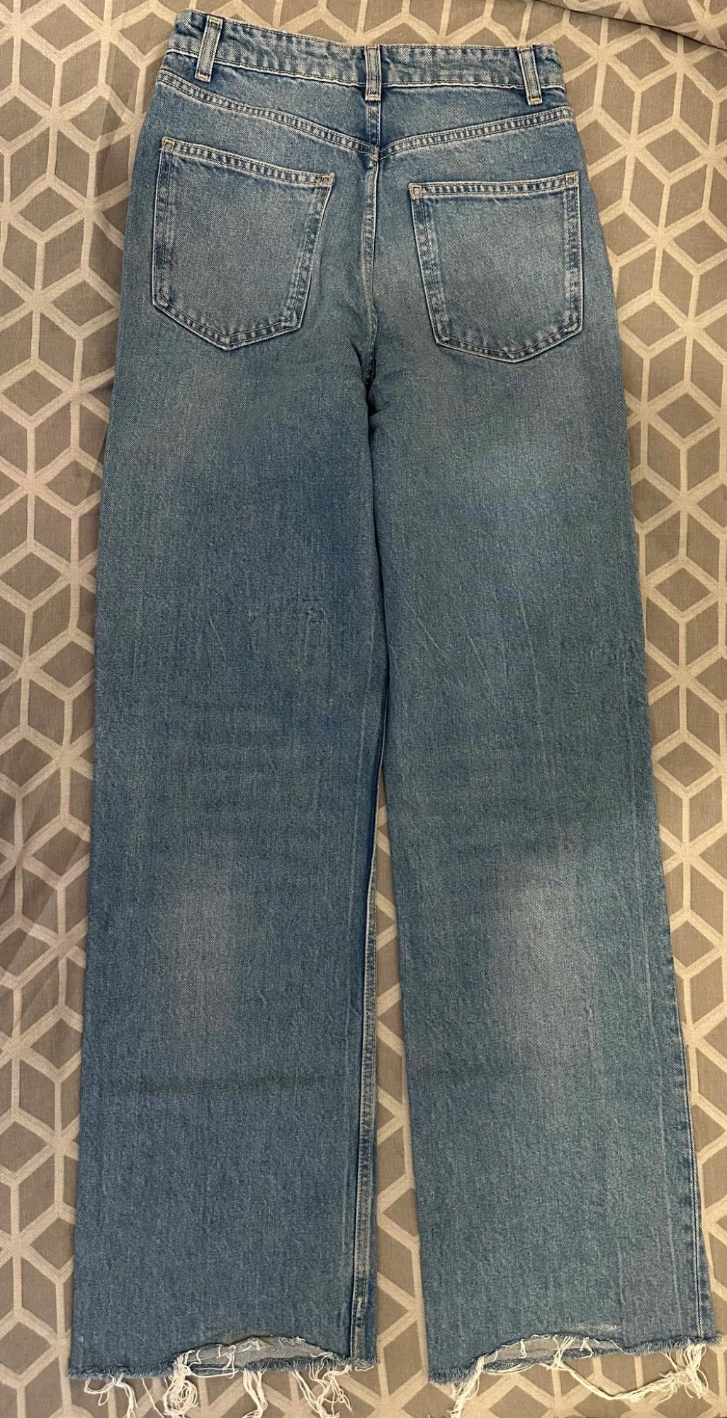 TRF WIDE-LEG HIGH-WAIST JEANS - Image 2