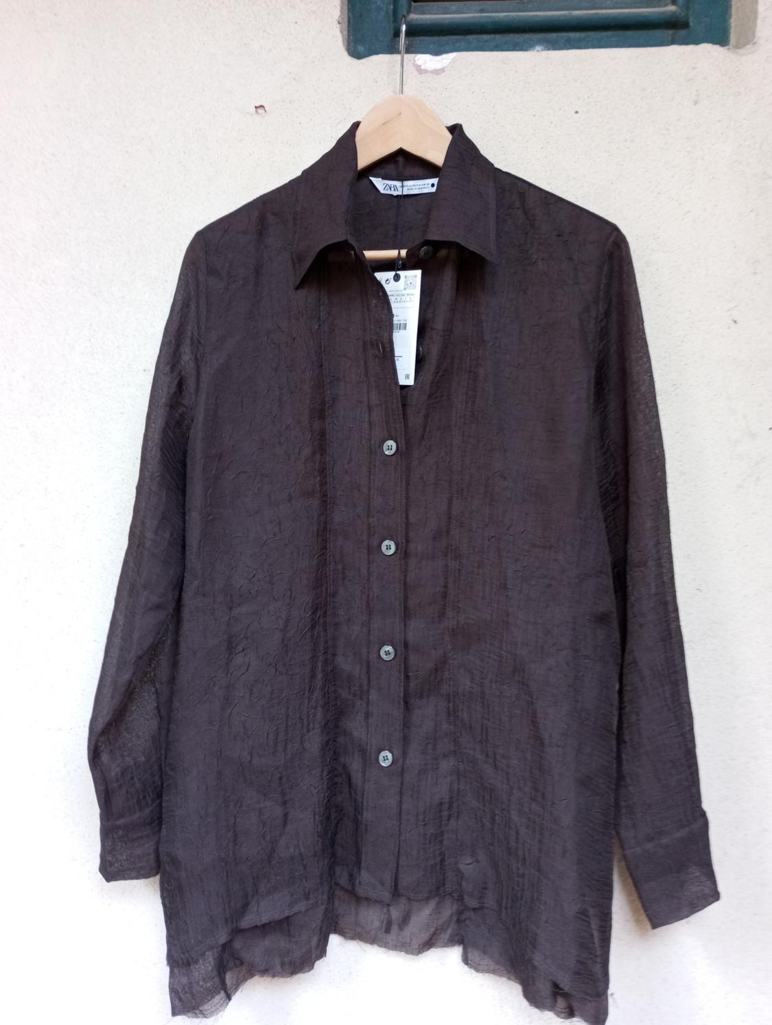 ZW COLLECTION TEXTURED MULTIWAY SHIRT