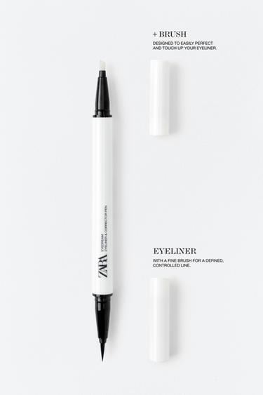 EYEDREAM EYELINER BLACK + CORRECTOR PEN - BLACK by Zara - Image 0