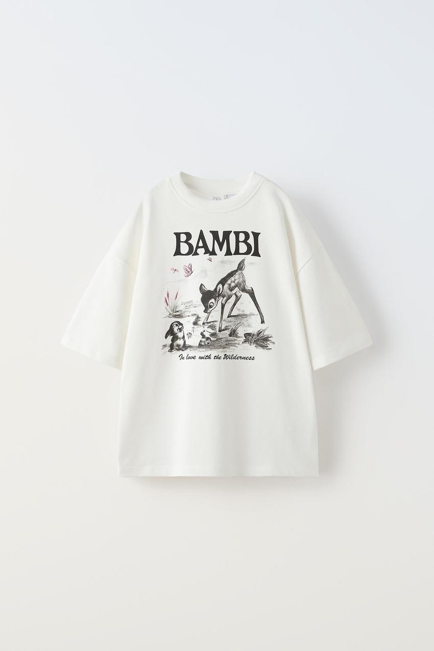 バンビ © ディズニー Tシャツ - ホワイト | ZARA Japan / 日本 