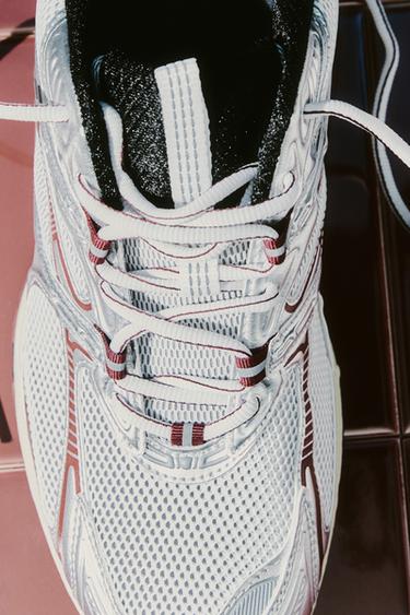 CHUNKY SOLE TRAINERS - Silver by Zara