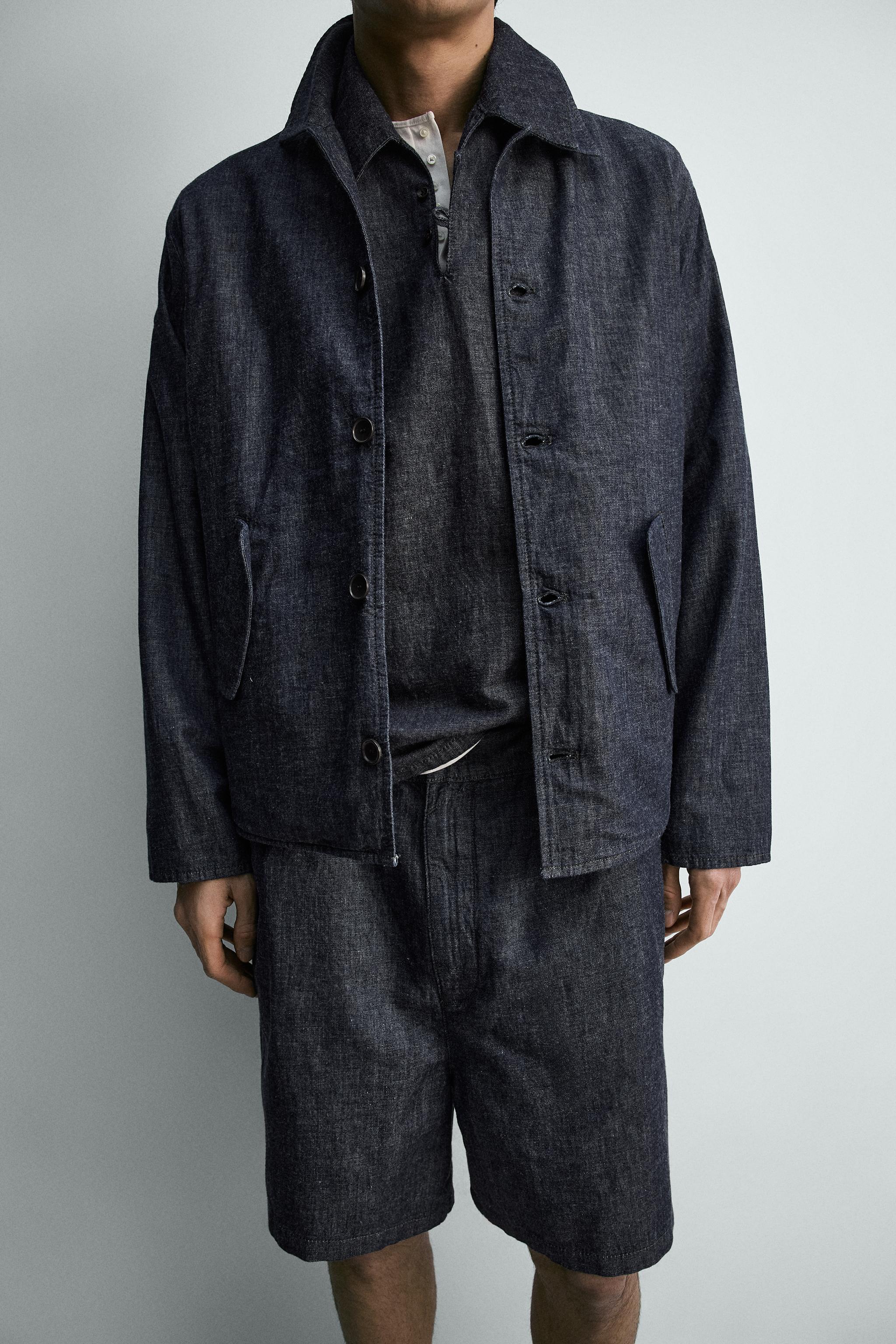 LIGHTWEIGHT DENIM SHORTS