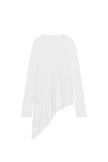 ASYMMETRIC LONG KNIT JUMPER