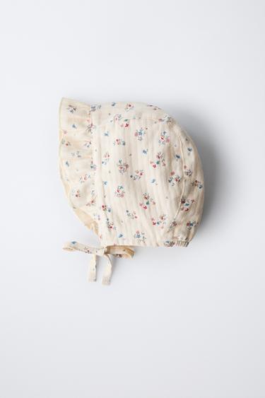 SMALL FLORAL BONNET - Multicoloured by Zara - Image 2