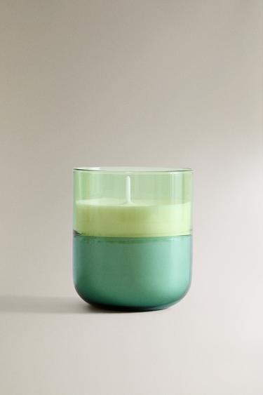 (220 G) LIME & PEPPERMINT SCENTED CANDLE - Fluorescent lime by Zara - Image 0