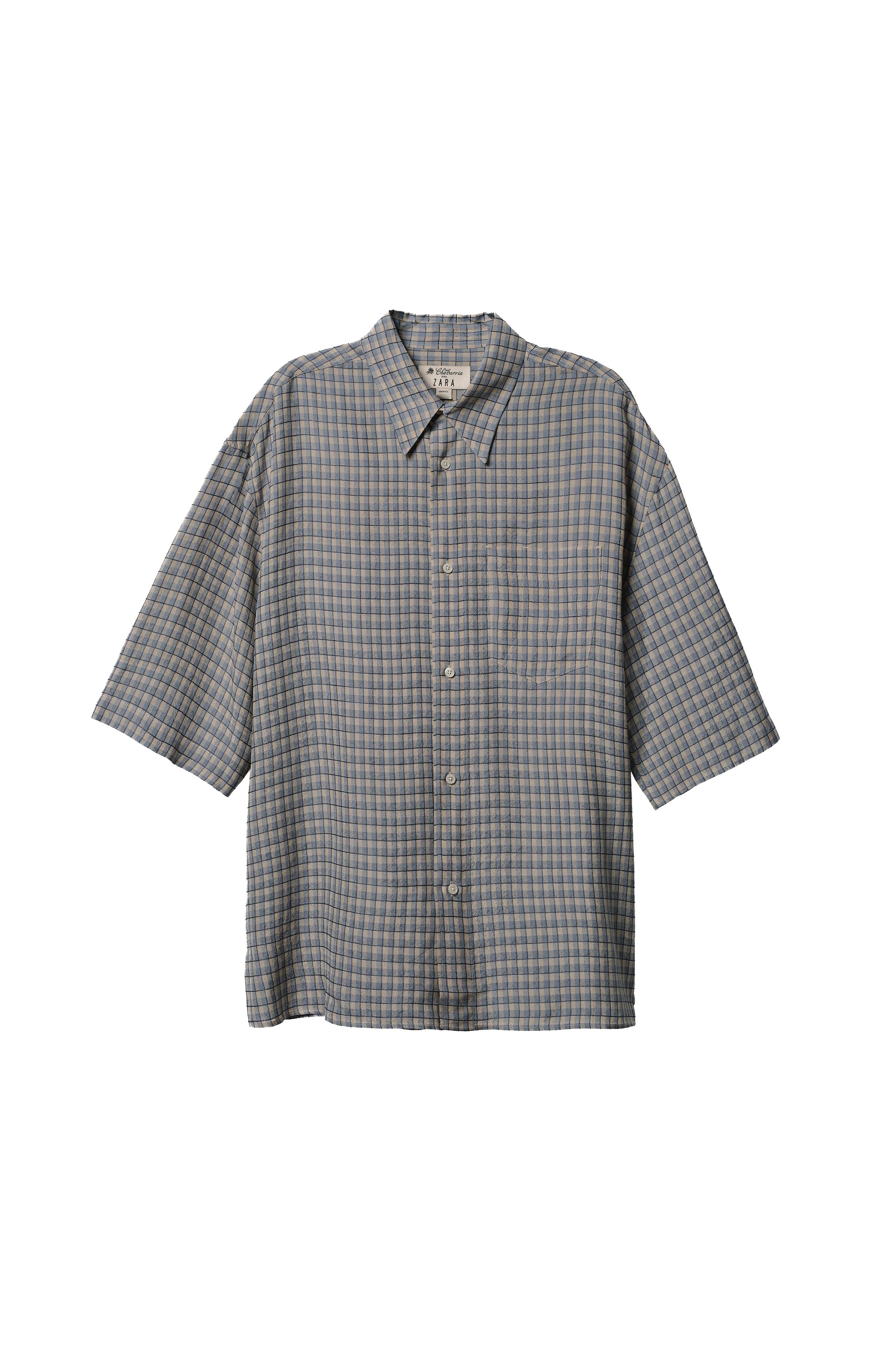 KARELİ OVERSIZE GÖMLEK WILLY CHAVARRIA X ZARA