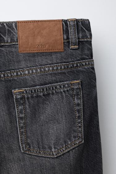 STRAIGHT JEANS - Black by Zara - Image 3