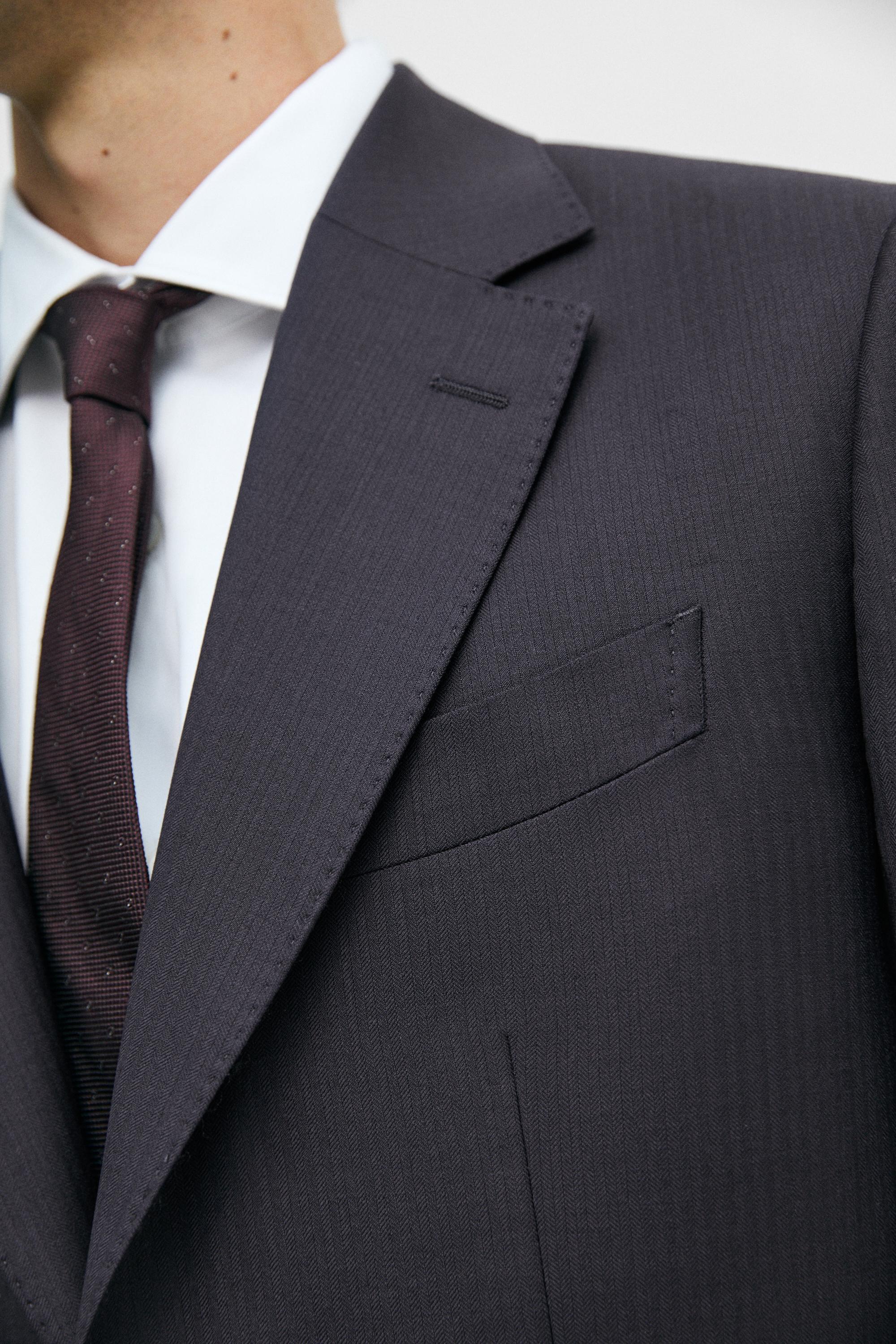 Blazer 100 % laine froide