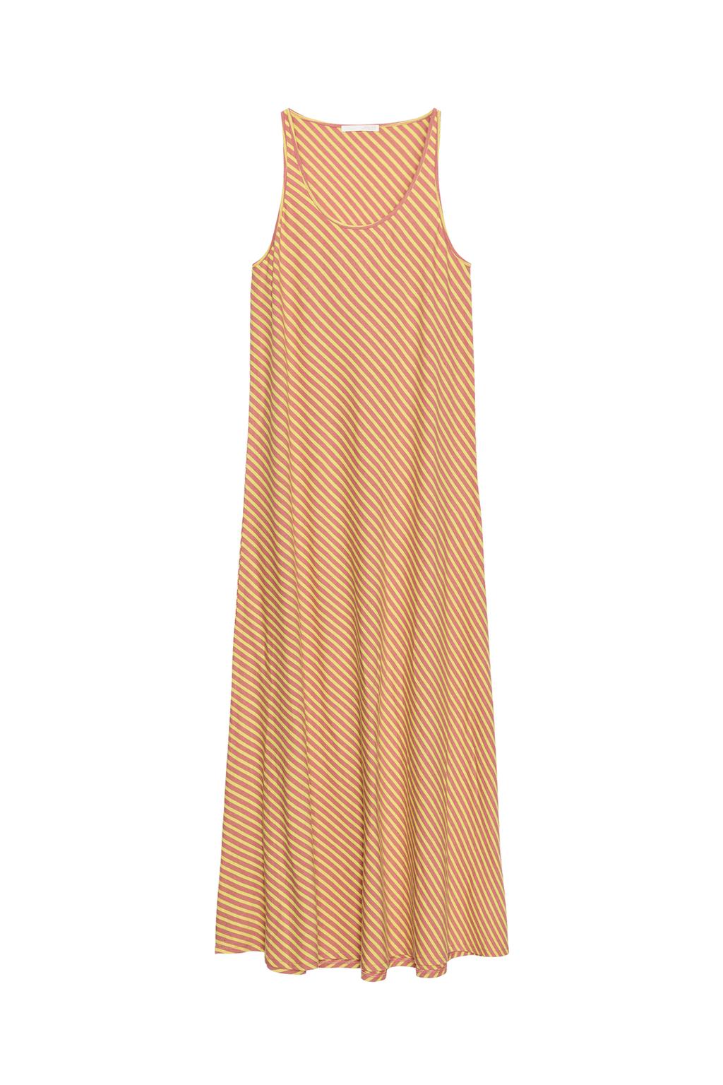 LONG STRIPED DRESS - image 3