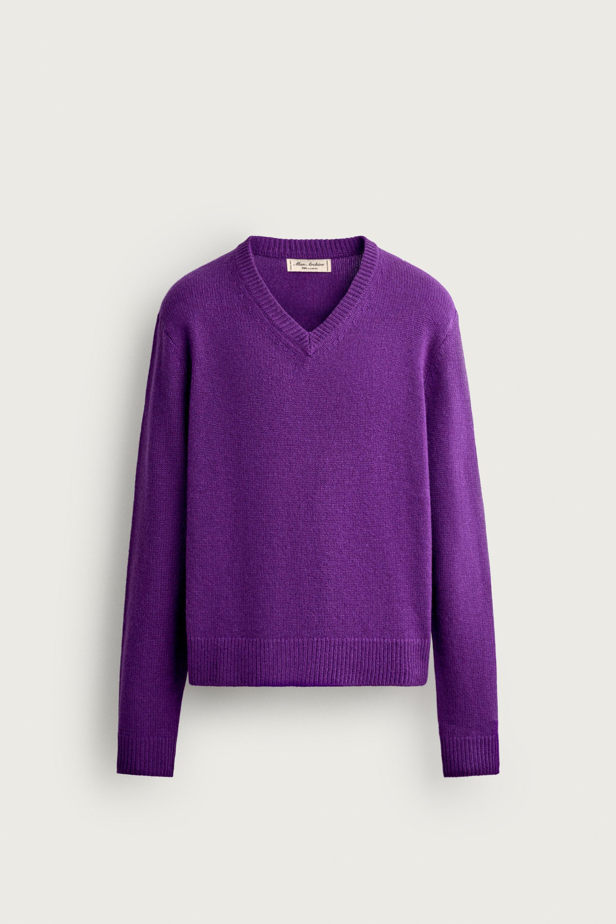100% CASHMERE V-NECK SWEATER