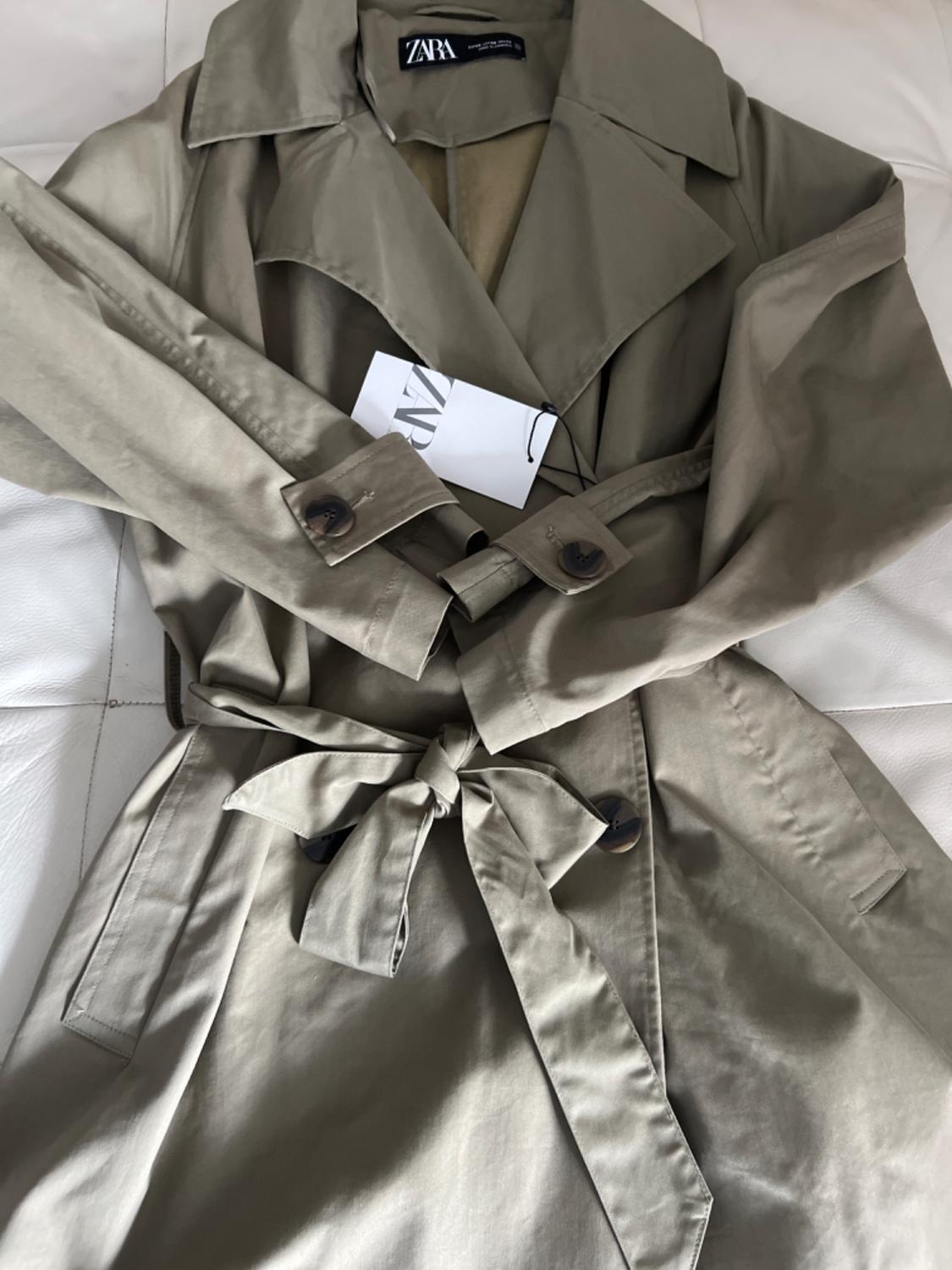 BASIC TRENCH COAT WITH BELT - Image 6