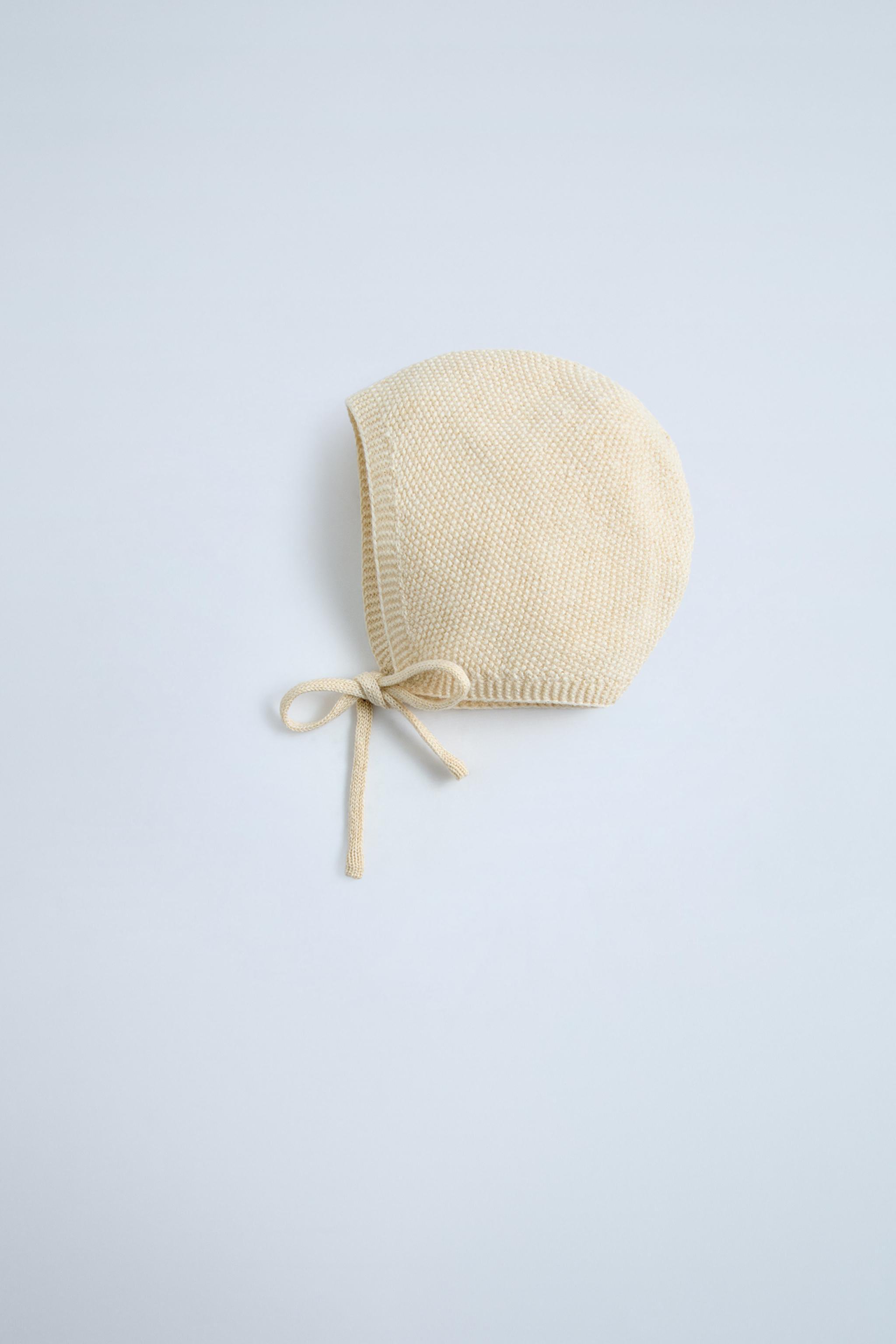 LINKS KNIT BONNET - Light beige | ZARA Australia LINKS KNIT BONNET - Light beige | ZARA Australia
