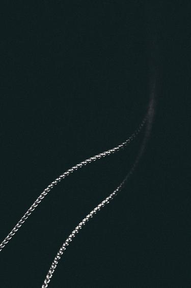 STAINLESS STEEL LINK CHAIN - Silver by Zara