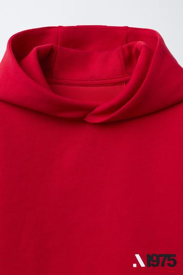 SWEAT À CAPUCHE SPORT - Rouge de Zara - Image 2
