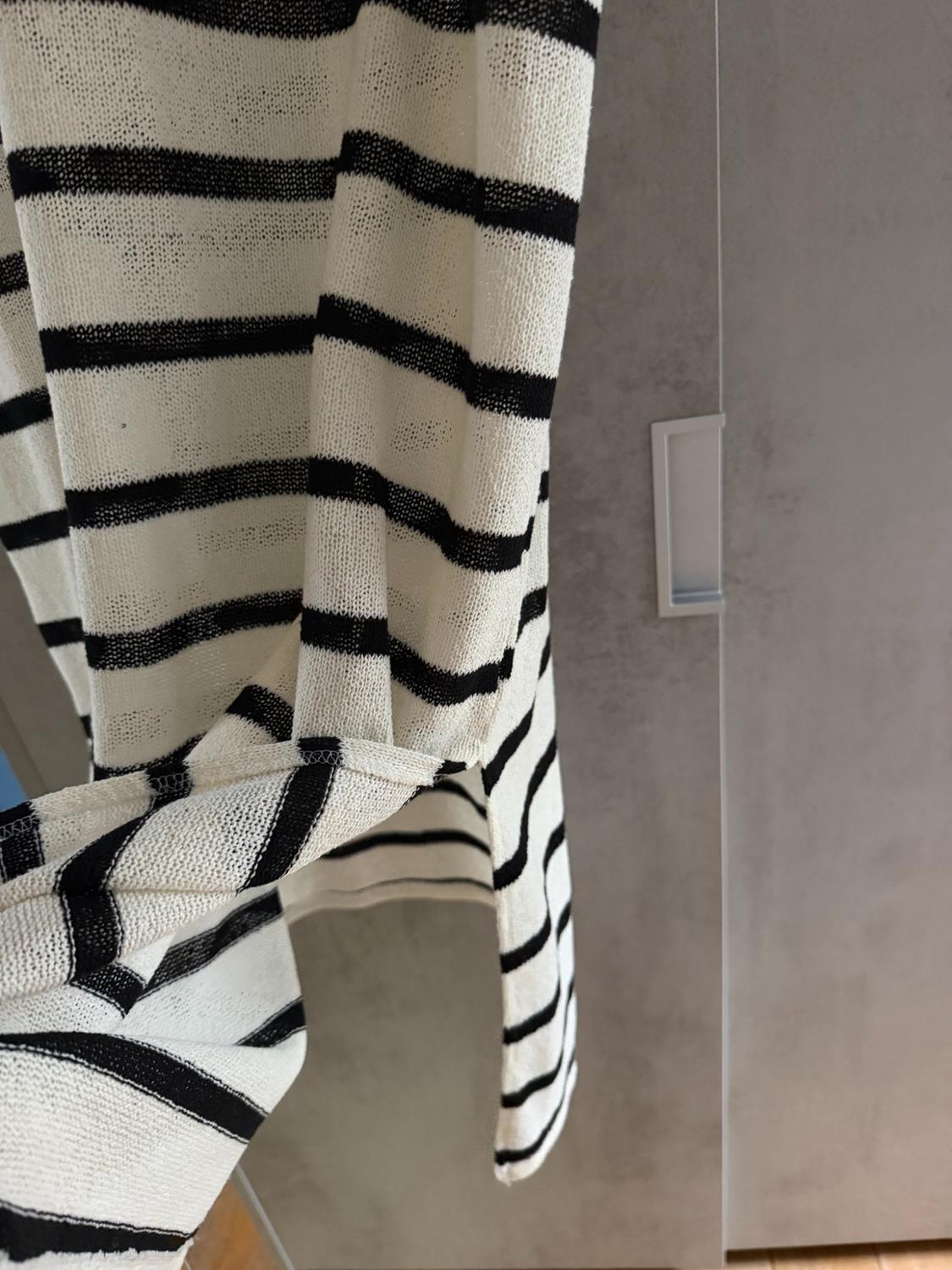 RUSTIC STRIPED TUNIC DRESS - Image 4