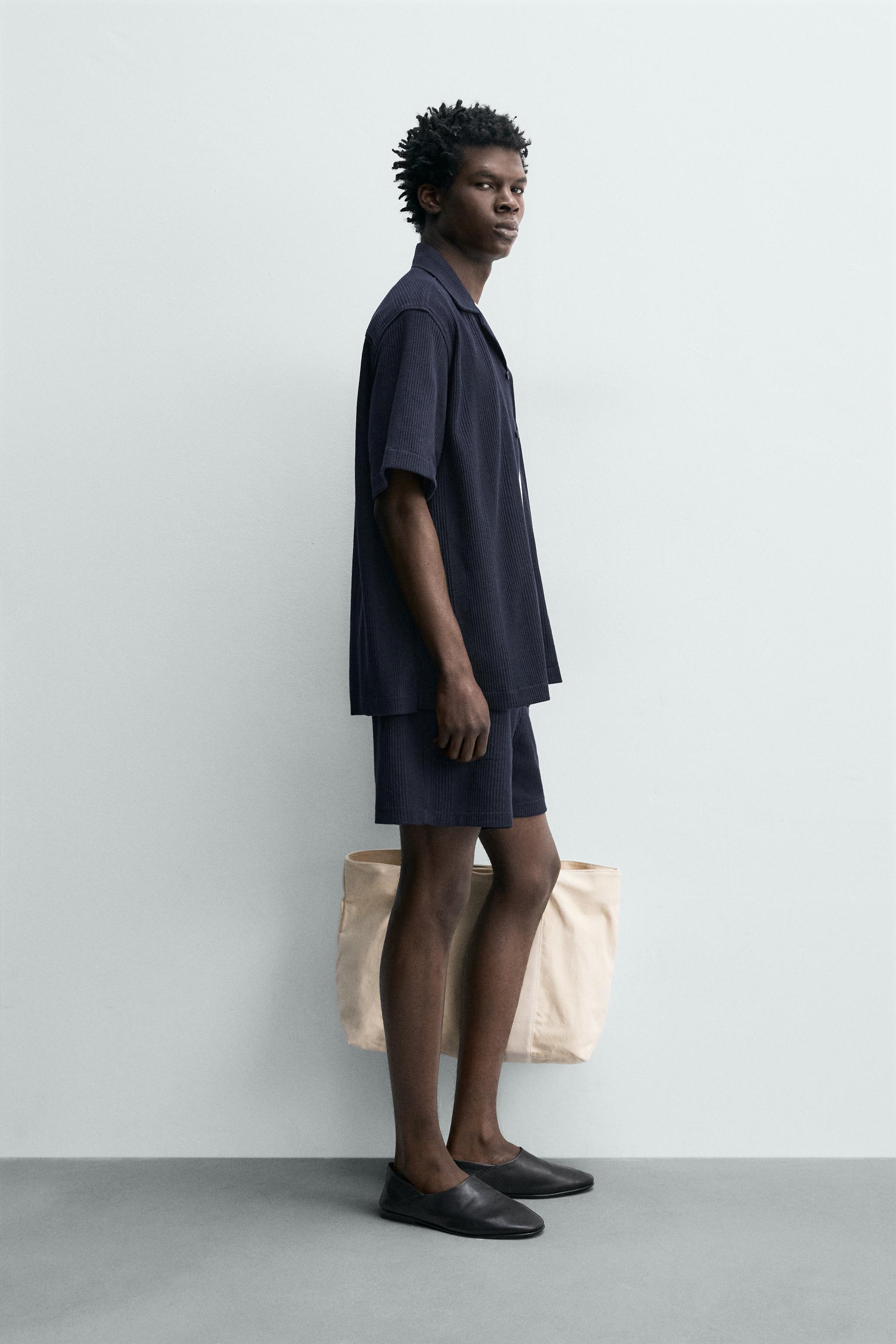 CHEMISE REGULAR FIT STRUCTURÉE