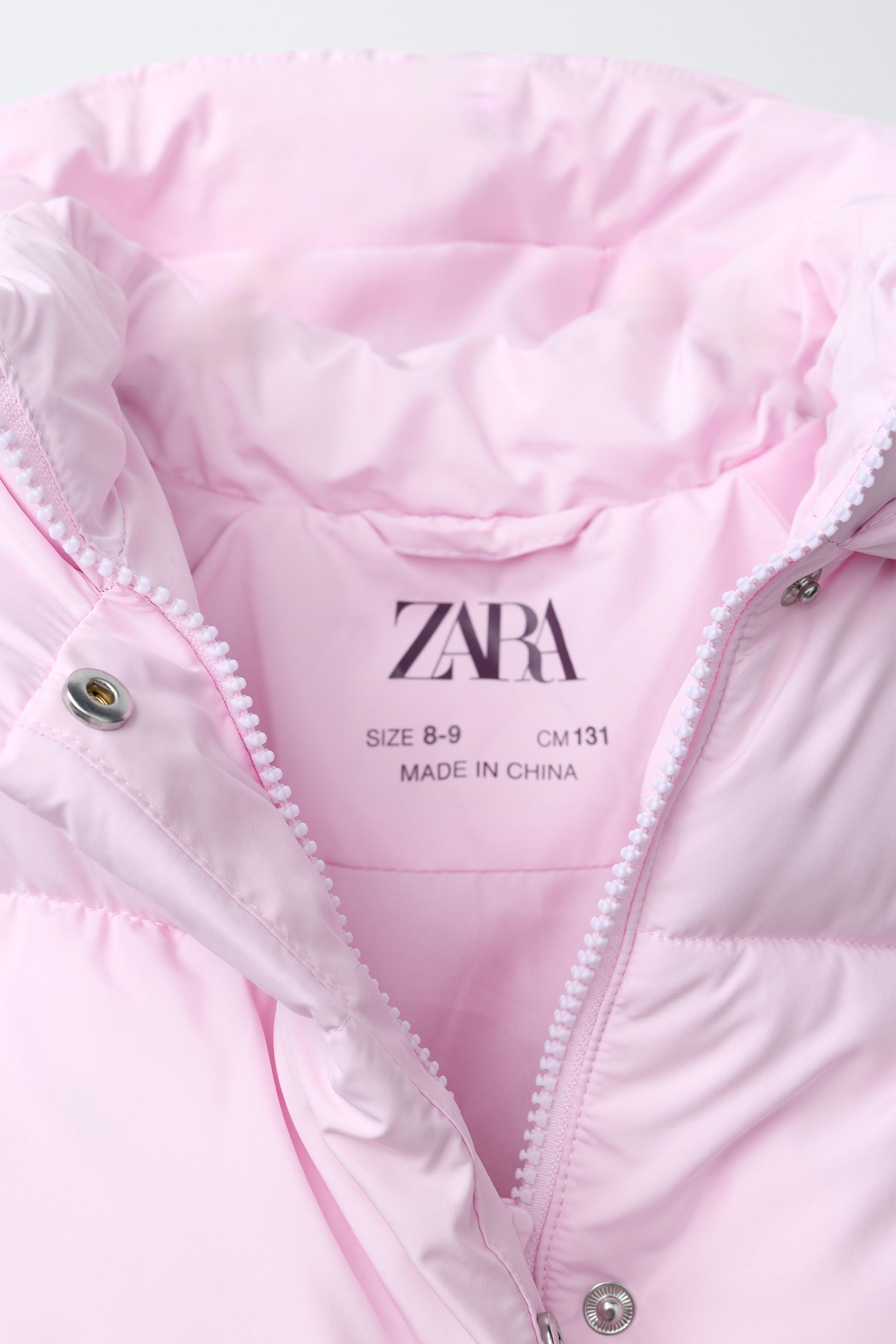 ZARA パフジャケット ダウンフェザー100% パフジャケット - ブラック | ZARA Japan / 日本