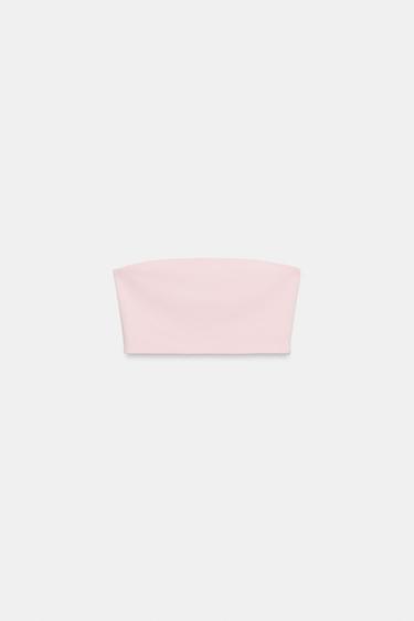 TOP BANDEAU - Rose pastel de Zara - Image 4