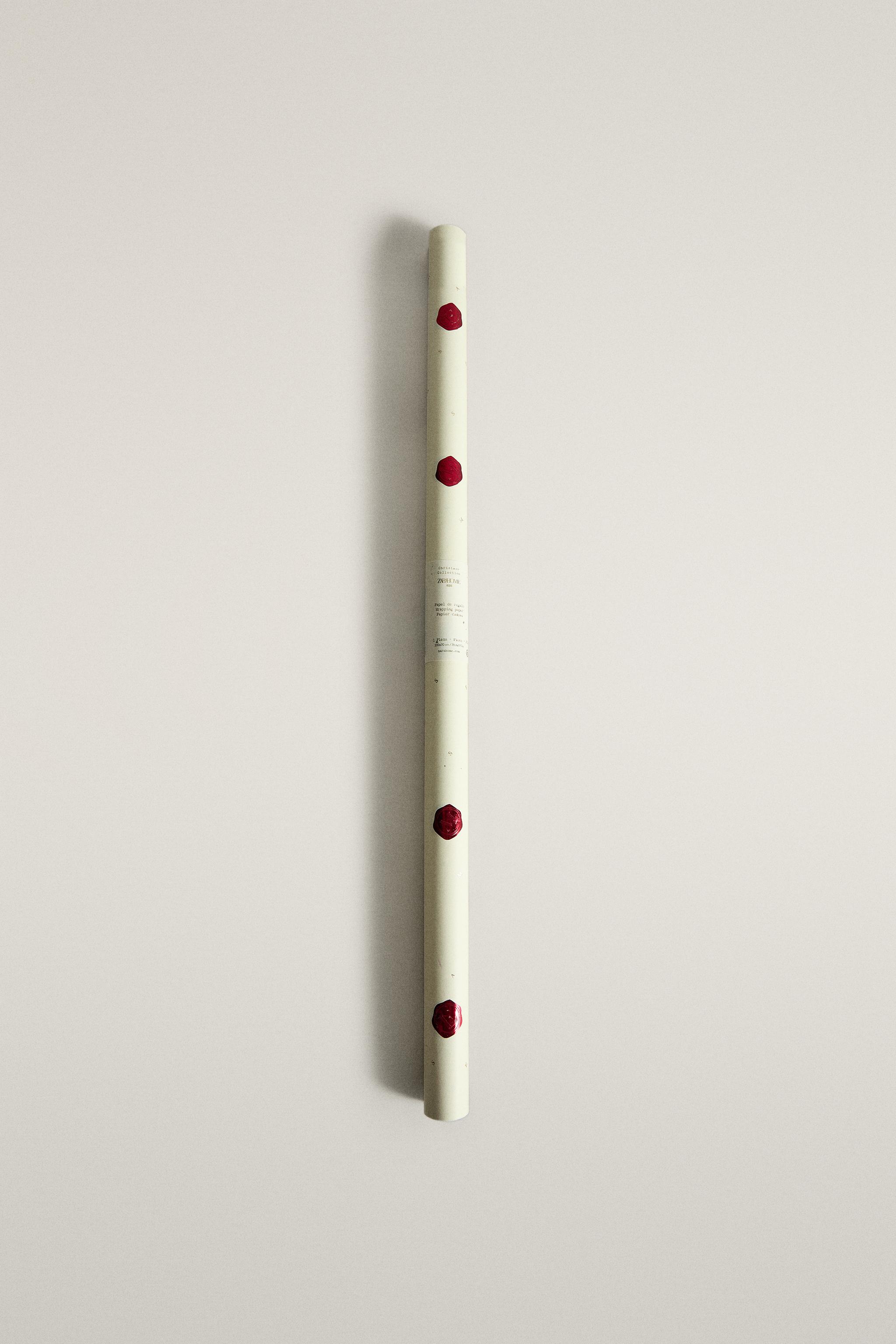 PAPIER CADEAU POIS NOËL