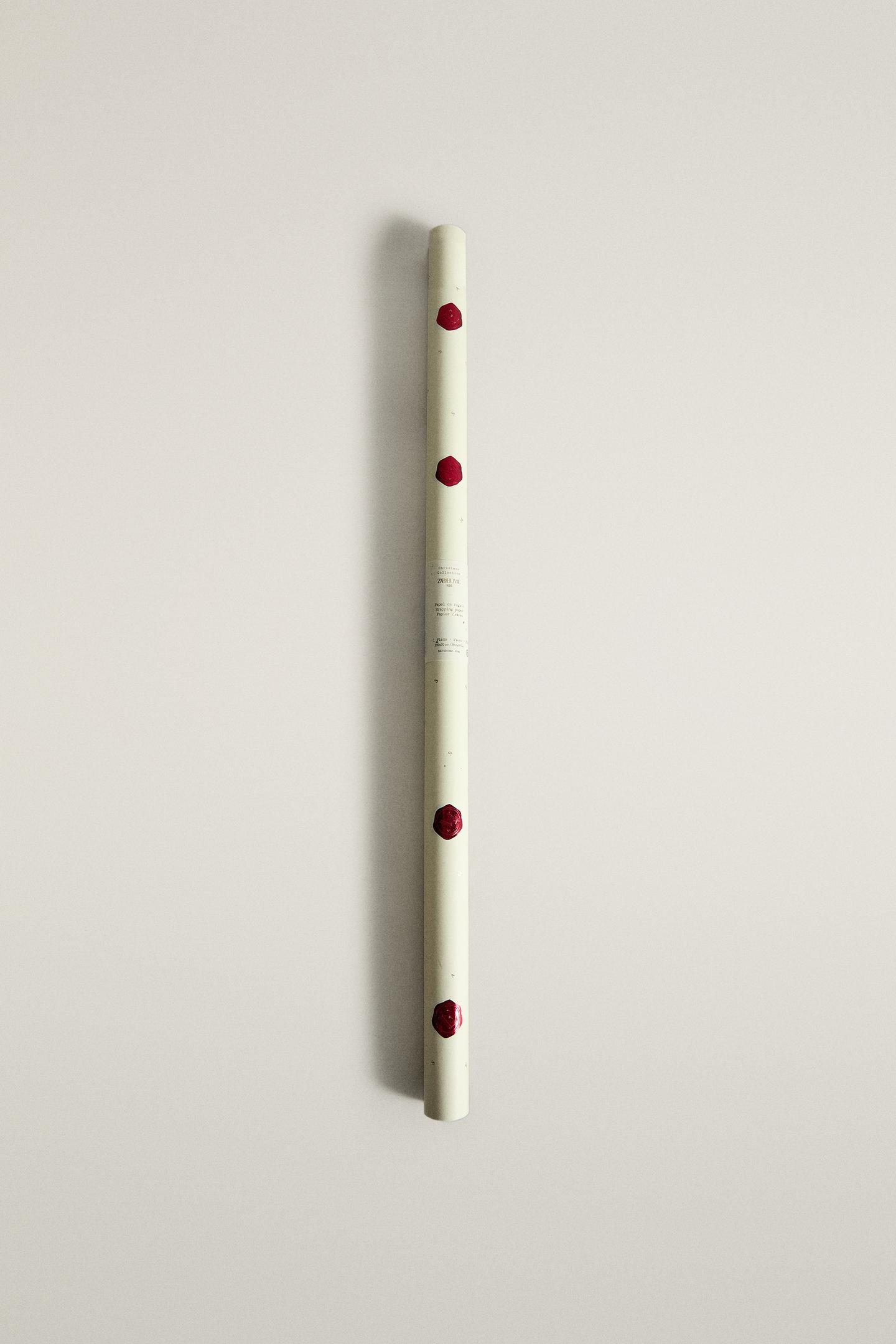 Zara Christmas Polka Dot Wrapping Paper, цвет: Разноцветный — фото 1