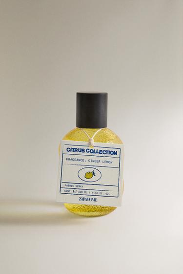 (190 ML) GINGER LEMON FABRIC FRESHENER SPRAY - Pastel yellow by Zara - Image 3