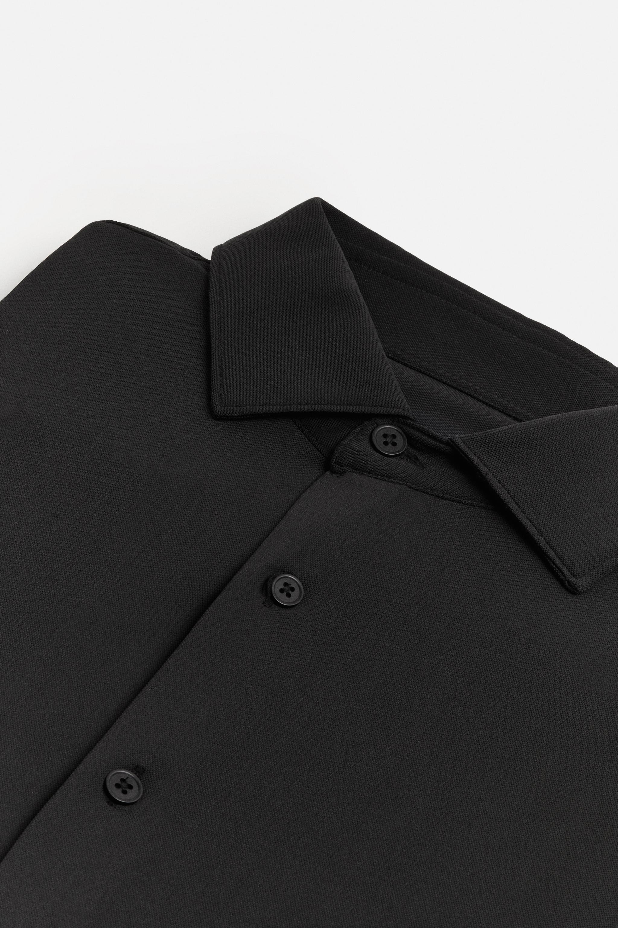 テクスチャー ストレッチ シャツ - ホワイト | ZARA Japan / 日本