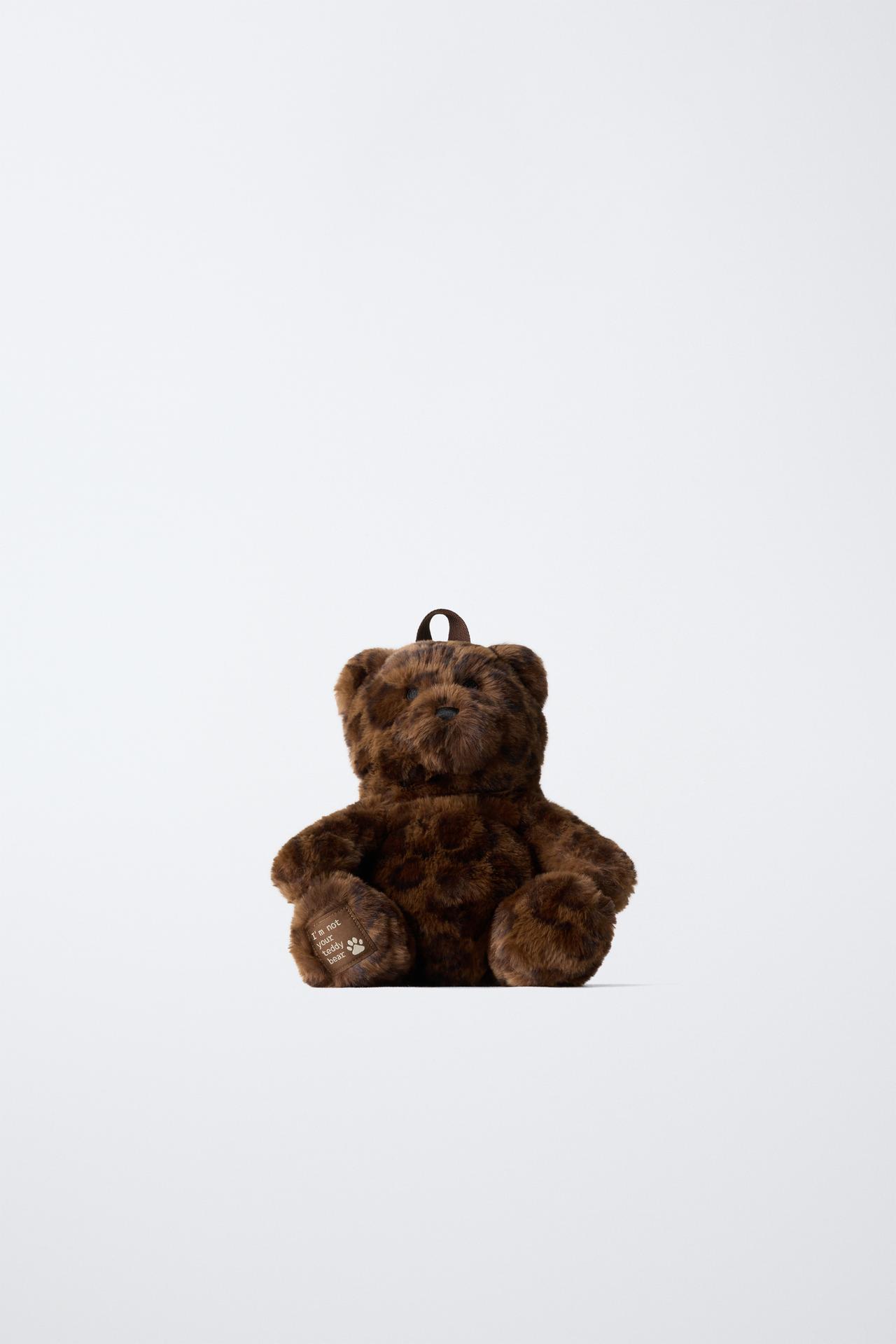 BEAR BACKPACK — Brown
