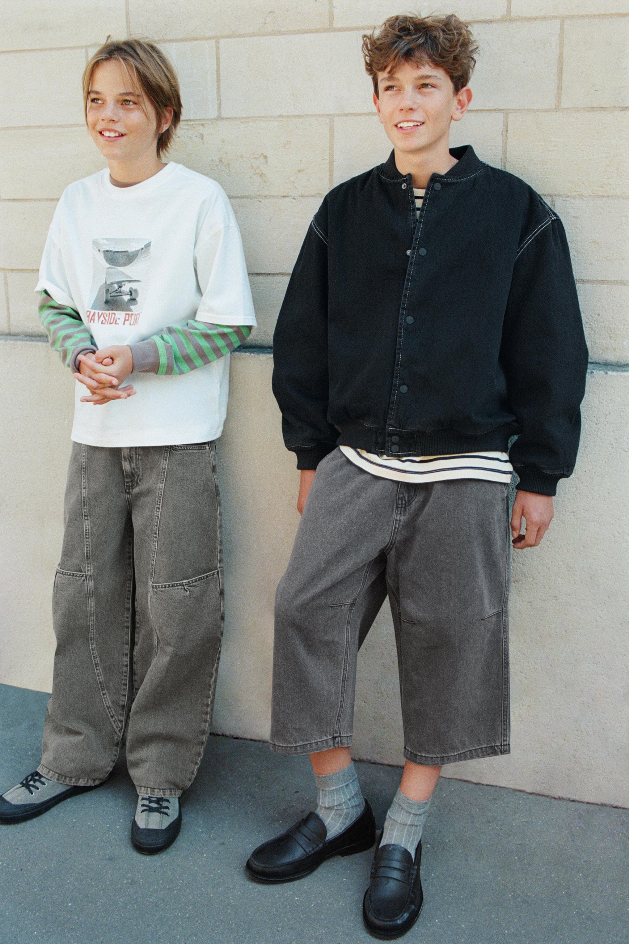 LONG DENIM BERMUDA SHORTS