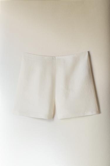 SHORT LIN - Blanc cassé de Zara - Image 5