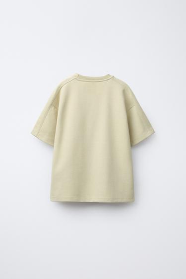 INTERLOCK T-SHIRT AND BERMUDA SHORTS SET - Light green by Zara - Image 2