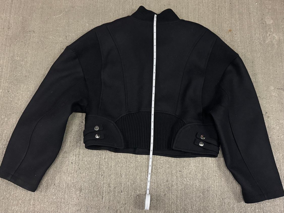 MANTECO WOOL BIKER JACKET ZW COLLECTION - Image 6