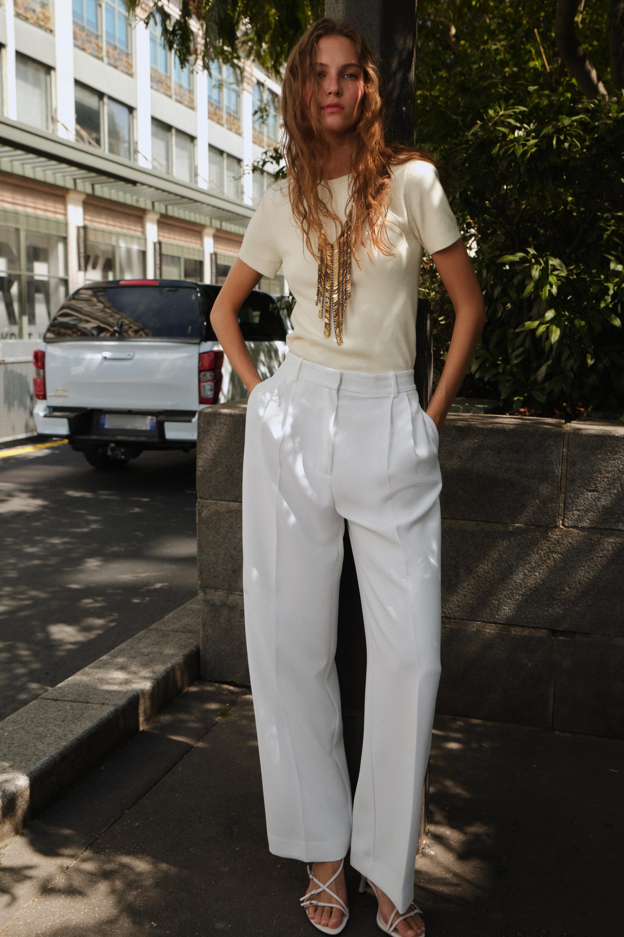 パンツ zara wide slacks Must-buy] ZARA's new wide slacks are so versatile