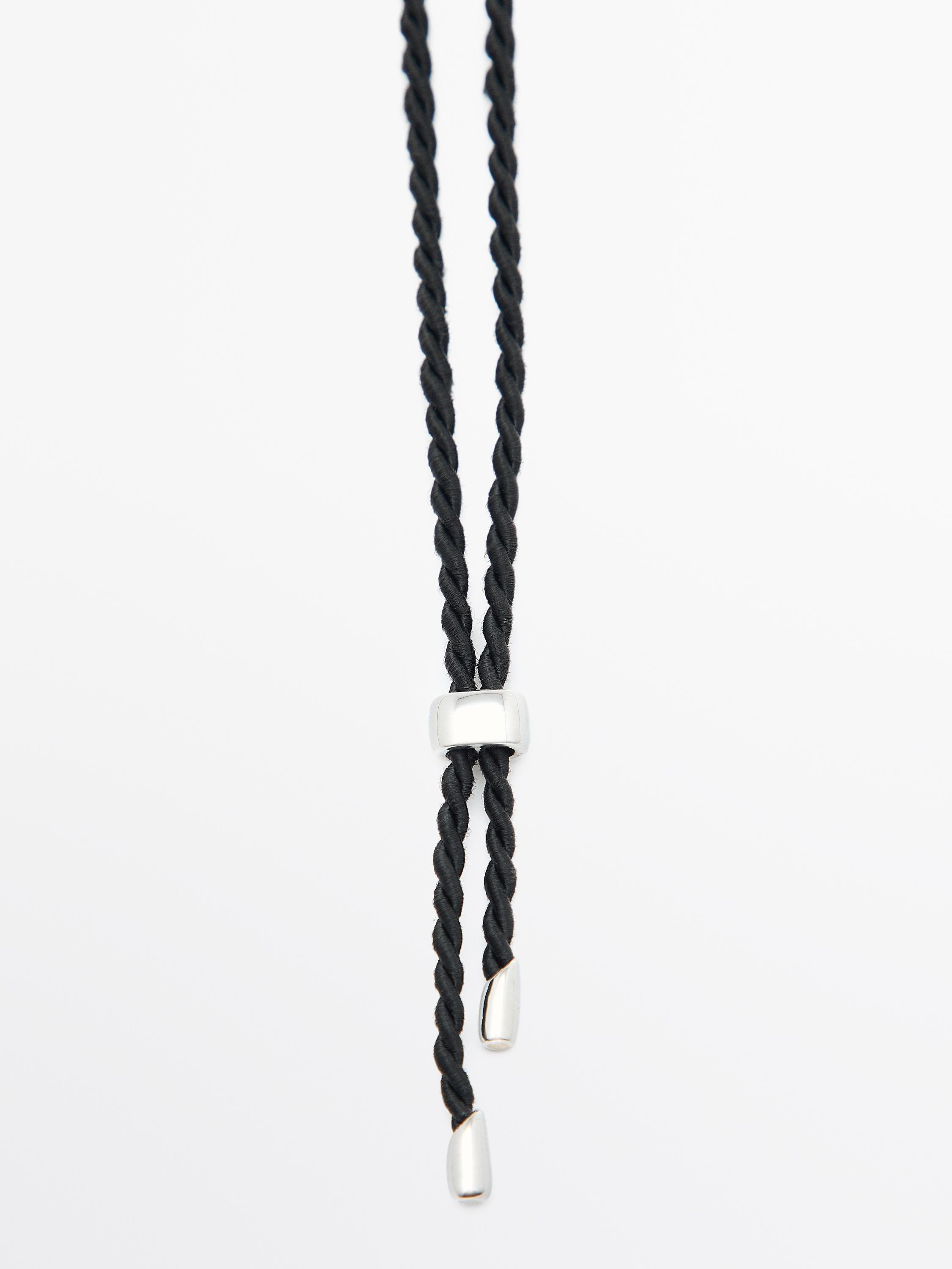 Ceramic tassel necklace