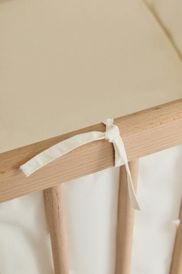 BUNNY BABY COT BUMPER COVER - Ecru by Zara - Image 2